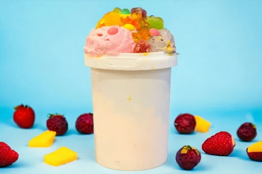 Mango Berry Medley Sundae