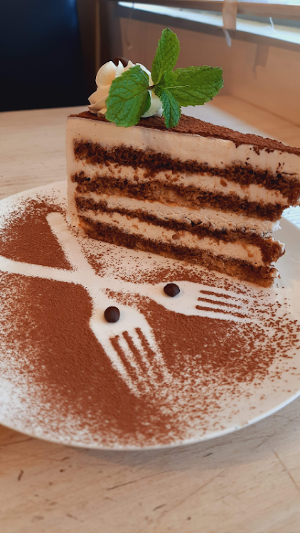 The Daily Cafe Coffee Tiramisu cake