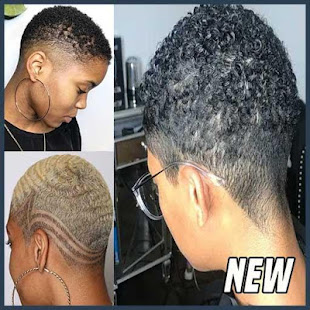 Fade Black Women Hairstyle - náhled