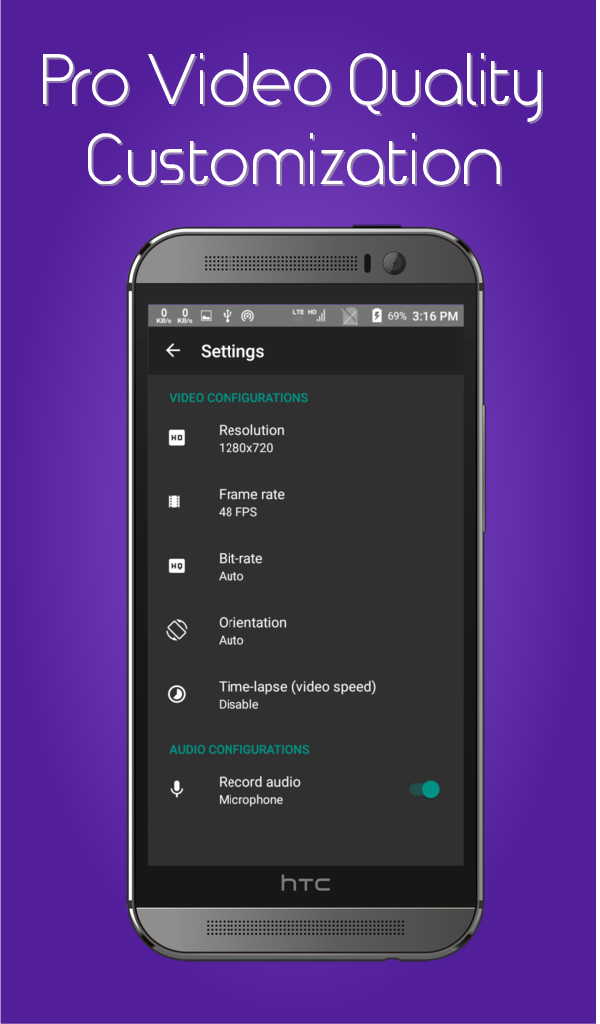 Screen Recoder Pro + | NO ROOT Screen 2