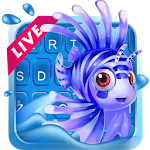 Cover Image of Baixar Tema de teclado de peixe ao vivo 3D 1.0 APK