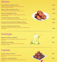 Biryani Gully menu 1