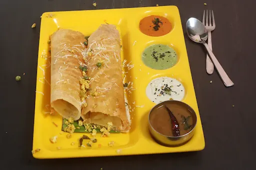 Butter Cheese Paneer Dosa