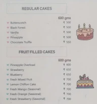 Lush Eggless Cookies N Cakes menu 1