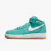 air force 1 mid washed teal