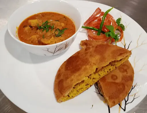 Chana Dal Poori With Aloo Sabzii