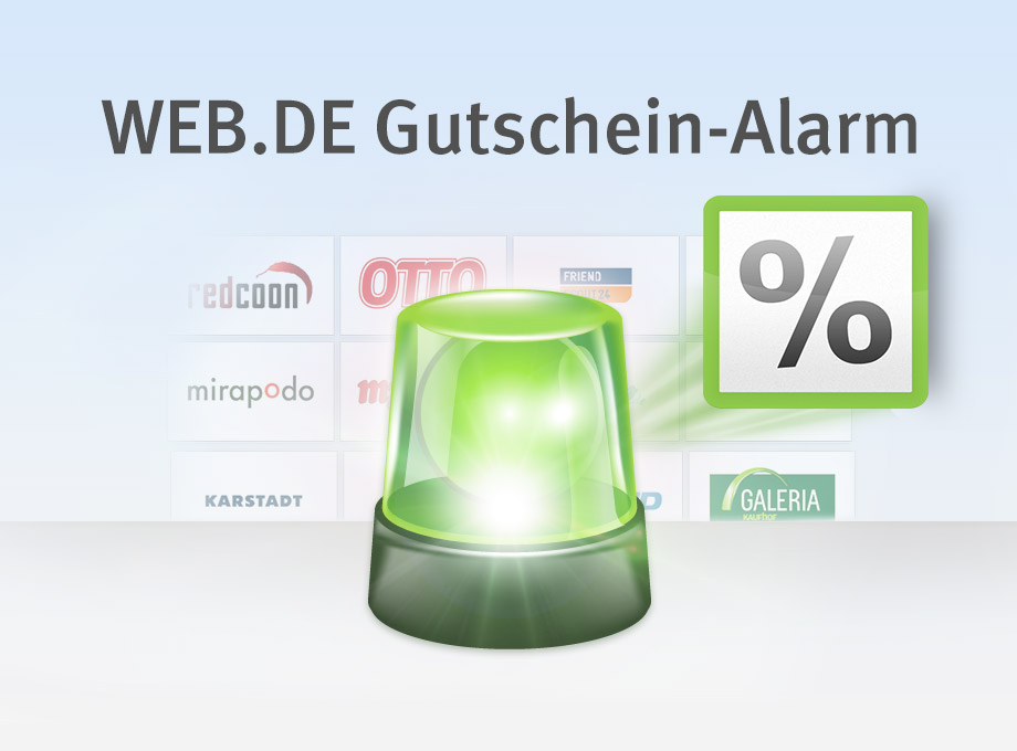 WEB.DE Gutschein-Alarm für Google Chrome Preview image 1