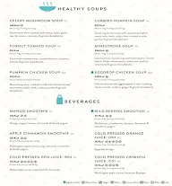 Salad Days menu 5