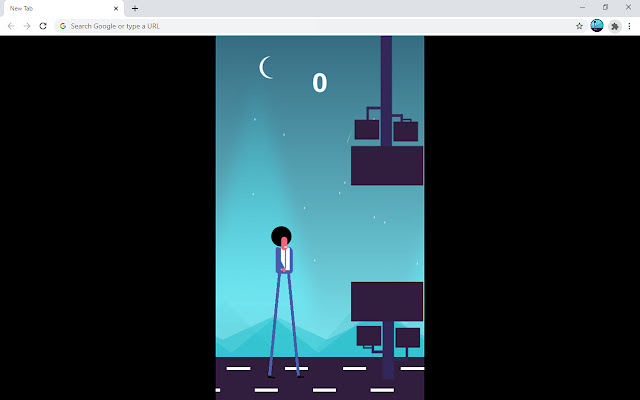 Mr Long Leg Game chrome extension