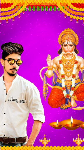Hanumanji Photo Editor Frame