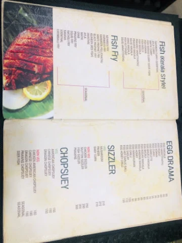 Calicut restaurant menu 