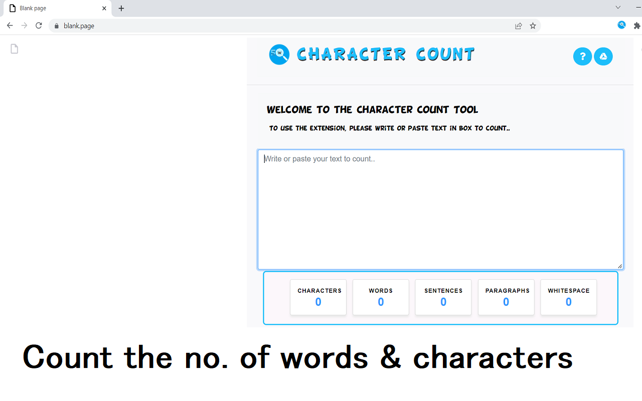 Character Count Tool Preview image 1