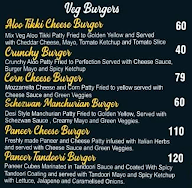 Bombay Burgers menu 5