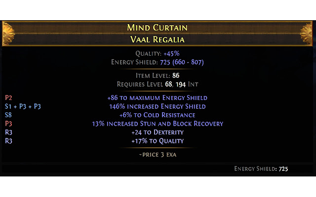 PoE Trade Divine Rolls