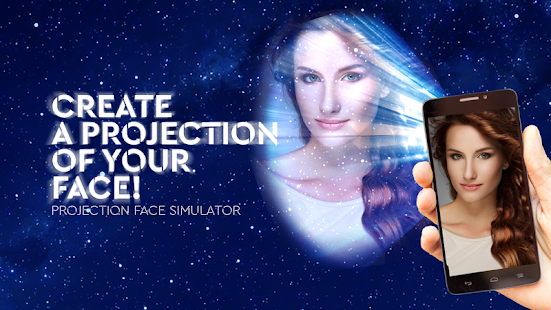 Face projector simulator