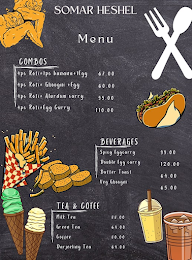 Somar Heshel menu 2