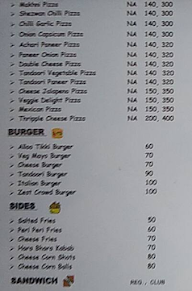 Cafe Pizzazz menu 4