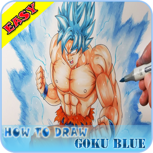 Download do APK de Como desenhar Goku Blue para Android