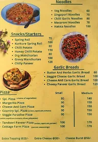 Socio Snacks menu 3