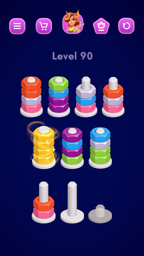 Screenshot Nuts — Color Sort Puzzle Games