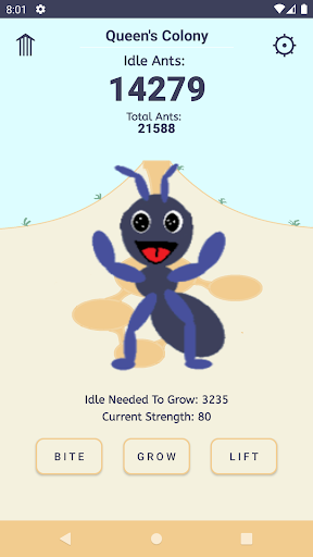 A game where we all are ants in an ant colony - v1.0