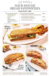 M G Bakers menu 3