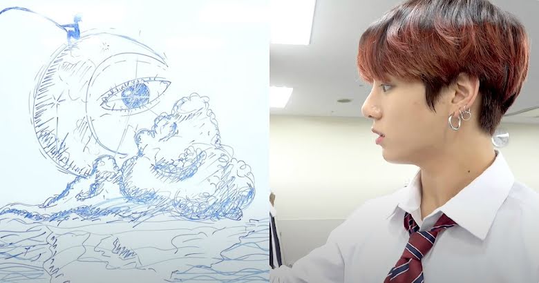 Featured image of post Bts Jimin Jungkook Drawing Skills Bts drawing skills copyright disclaimer