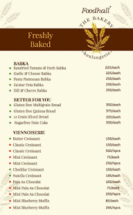 Bakery By Foodhall menu 2