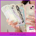 Ốp Lưng Iphone Ốp Điện Thoại Họa Tiết Gợn Sóng Cho Iphone13Pro Max Iphone 12 11/Promax/X/Xs/13/Pro/Max Rk Case