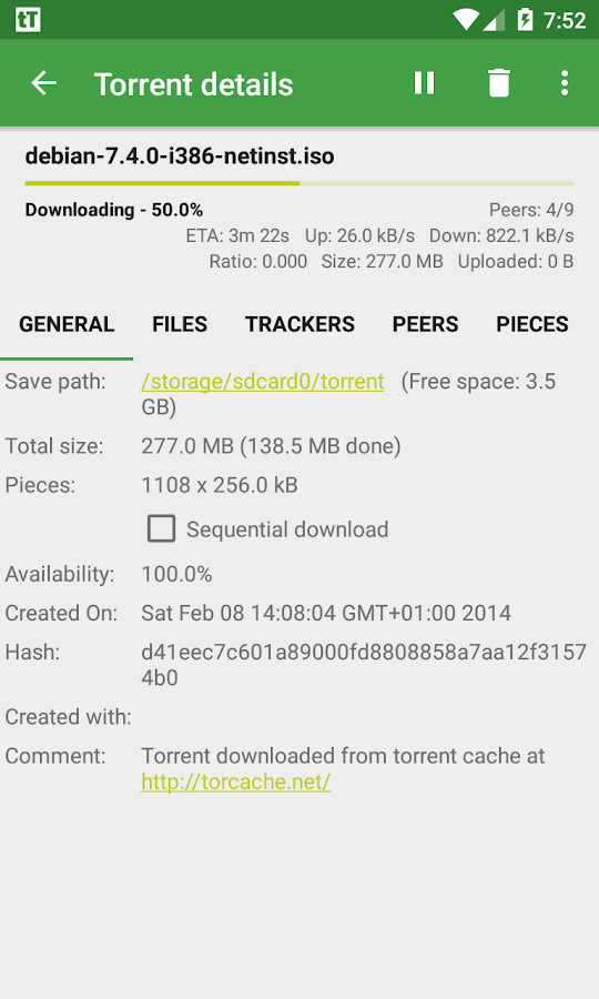    tTorrent Pro - Torrent Client- screenshot  