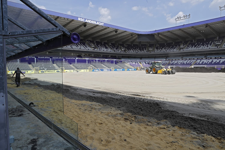 📷 Anderlecht is begonnen aan zijn nieuw veld: hier zijn de eerste foto's