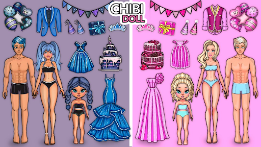 Screenshot Chibi Doll Dress Up DIY Games