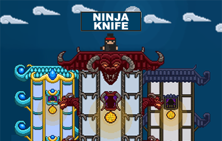 Ninja Knife on Chrome Preview image 0