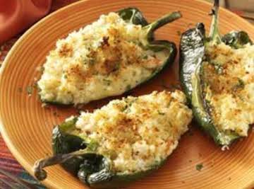 Shrimp-Stuffed Poblano Peppers Recipe