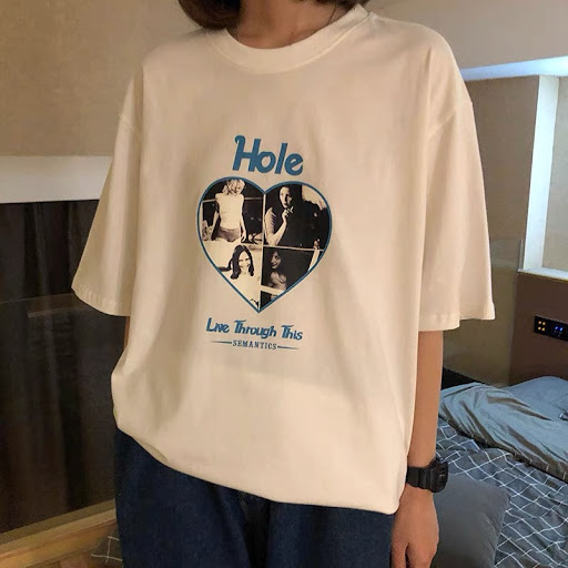 Title 1, Men Hip Hop Streetwear T-Shirt Heart Graphic L...