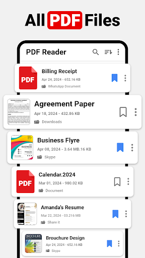 Screenshot PDF Reader - PDF Viewer