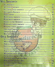 Mr Sandwich menu 2