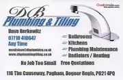 D B Plumbing & Tiling Logo