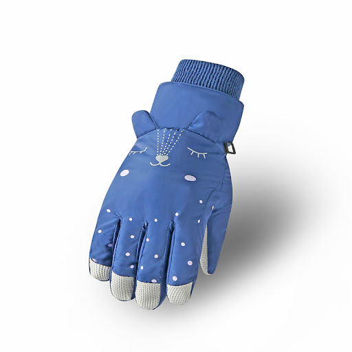 Title 1, Cute Cartoon Breathable Cold Gloves for Boys an...