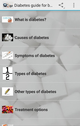 Diabetes for beginners