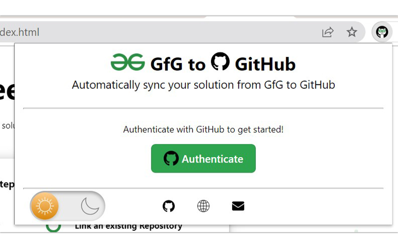 GfG To GitHub Preview image 2