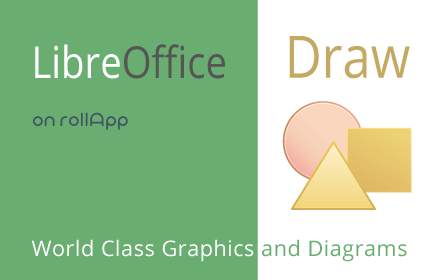 LibreOffice Draw on rollApp small promo image