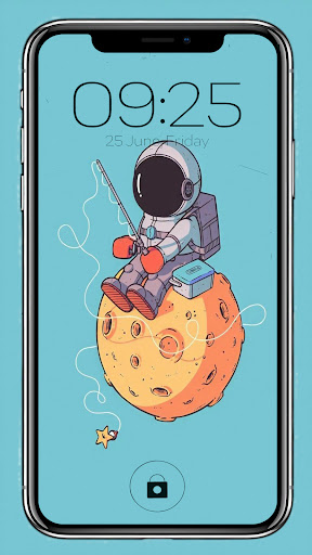 Screenshot Cute Astronaut Wallpaper