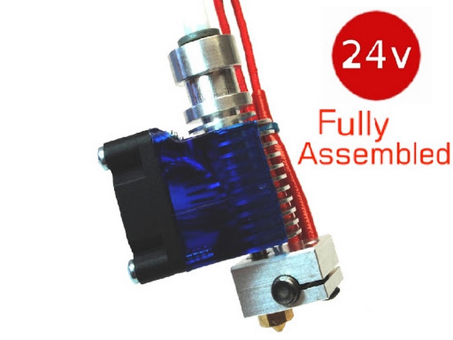 CLEARANCE - E3D All-metal v6 HotEnd Fully Assembled 3.00mm Bowden (24v)