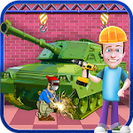 Cover Image of Descargar Tank Builder Factory Simulator – Build & Design 1.0 APK