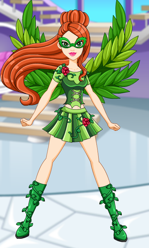 Poison Ivy Dress Up Screen 2