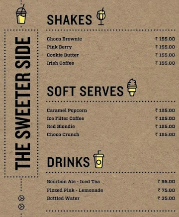 BurgerMan menu 