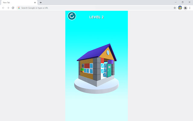 Construct Home Decoration Game chrome extension