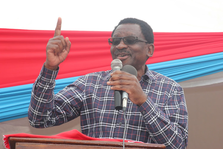 Siaya Senator and Senate Minority Leader James Orengo