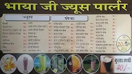 Bhaya Ji Juice Parlour menu 1